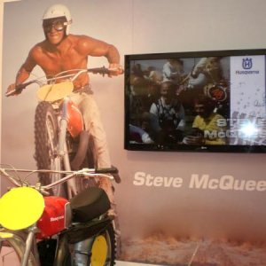 Steve McQueen Husquvarna