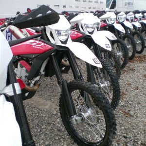 Husqvarna x-track noch sauber