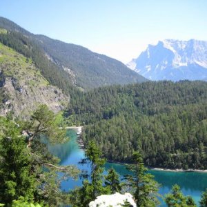 Eibsee und Zugspitze