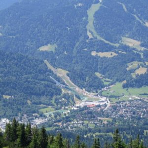 Auf dem Wank
Garmisch von oben