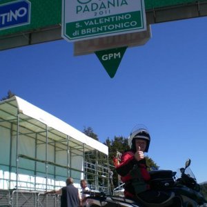 Arrivo Giro di Padania