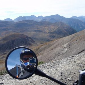 Selbstporträt auf dem Bonette