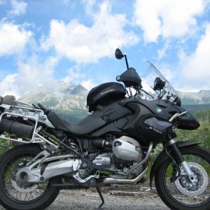 Hohe Tatra Q vor Wolken