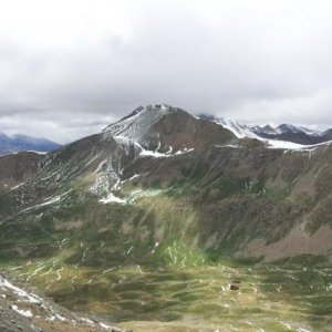 Blick von Route de la Bonette