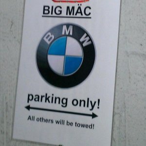 BIG MÄC parking.......