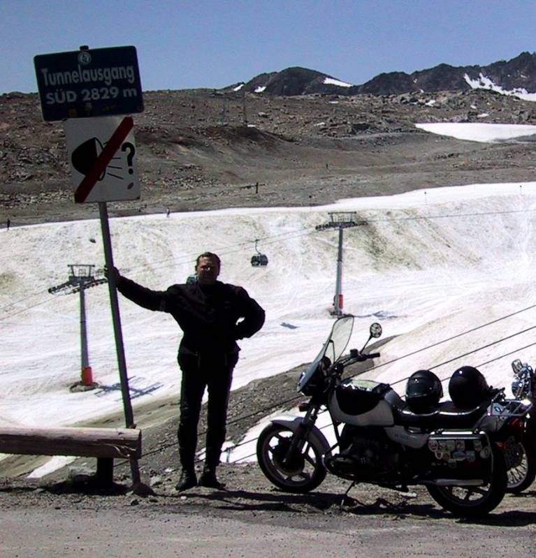 2829 m .NN Gletscher Tiefenbach