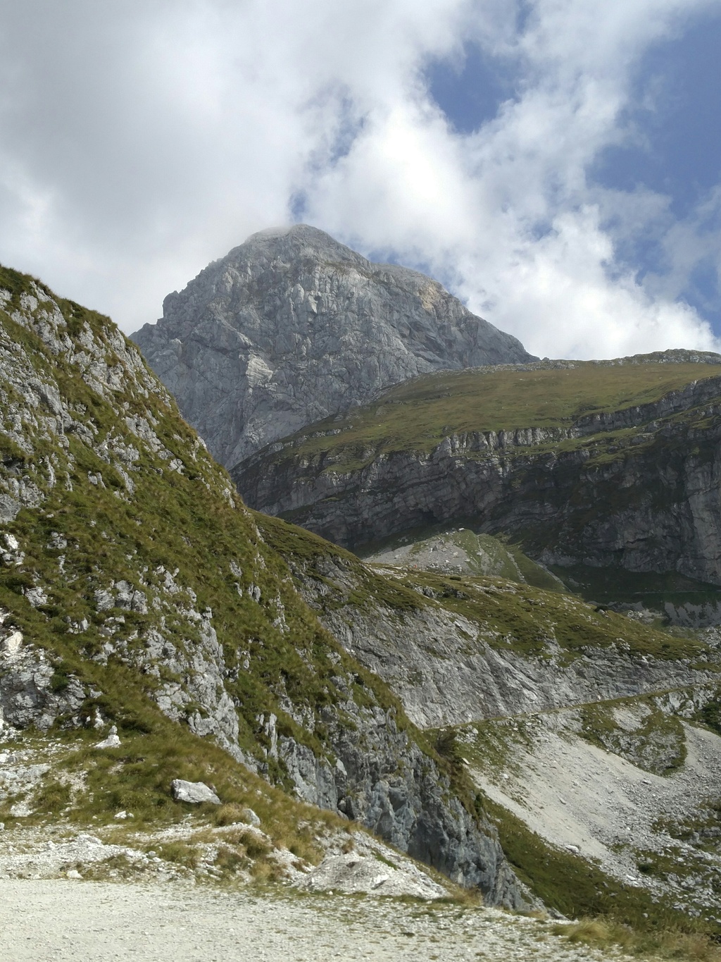 3-Länder-Tour 09/2016
Blick auf den Mangart