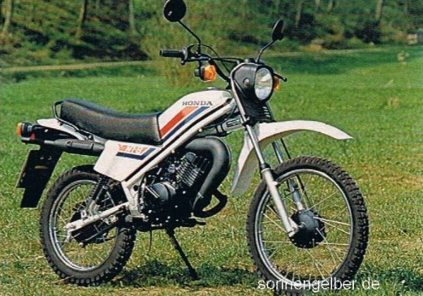 4 Honda MT8 1981 82