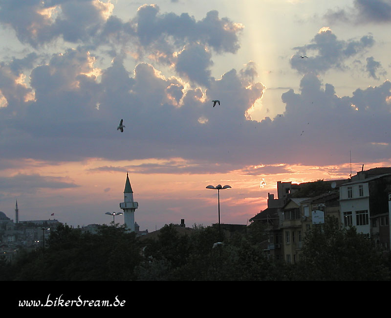 Abendstimmung an der Galat-Brcke