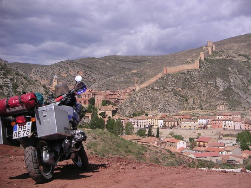 Albarracin (Spanien) mit seiner &quot;Chin. Mauer&quot;