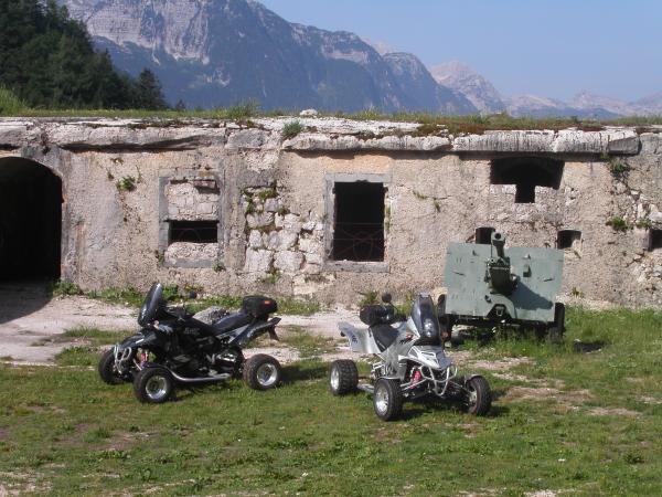 am Predil mit den E.ATV 950 Extreme 06/2005