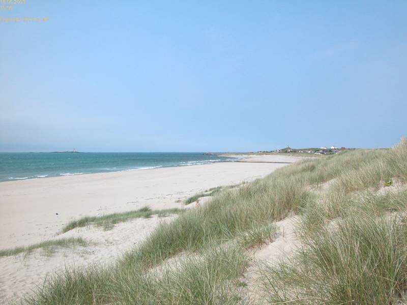 Am Sandstrand im Sden Norwegens