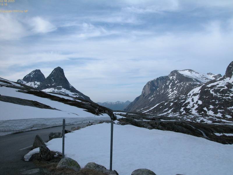 Auf dem Weg zum Trollstigen