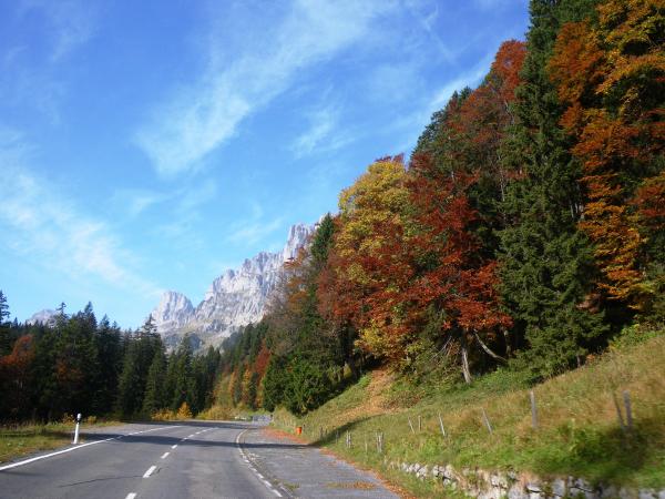 auffahrt richtung klausenpass