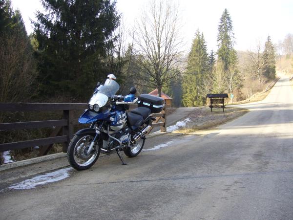 Ausfahrt am 12.03.2011 - Hayinger Brücke...