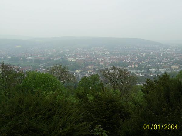 Aussicht vom Klüt über Hameln