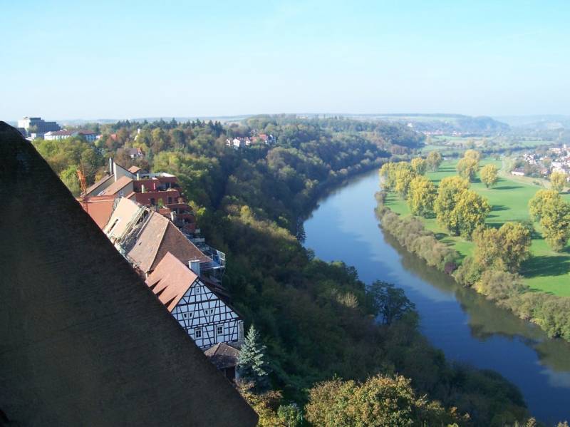 Bad Wimpfen - Blick vom 'Blauen Turm'