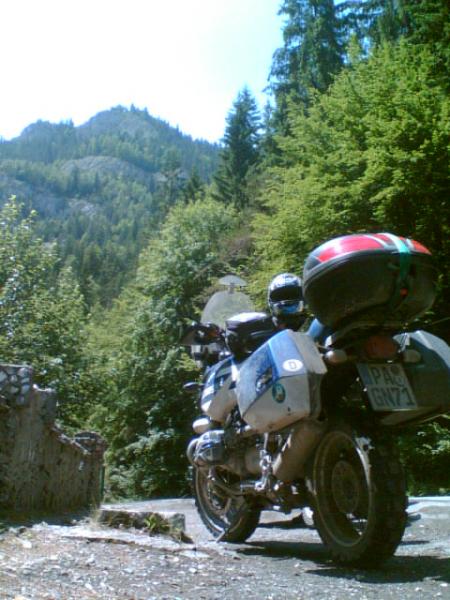 Bihac-Klamm Ostkarpaten