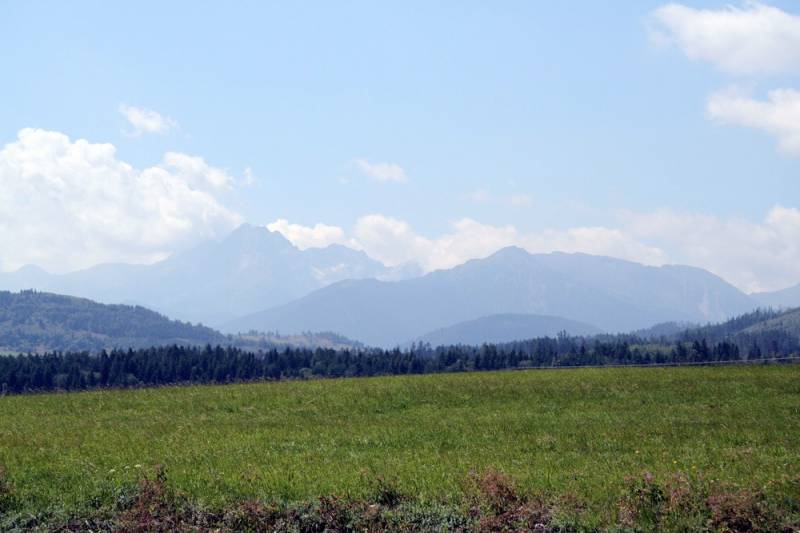 Blick auf die Hohe Zatra