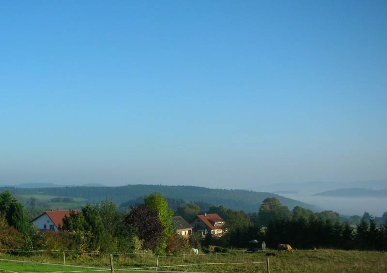 Blick aus dem Fenster