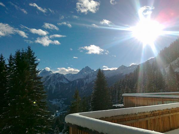 Blick Richtung Silvretta - Valülla
09.11.2010