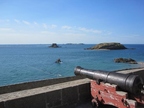 Blick von der Zitadelle von St. Malo