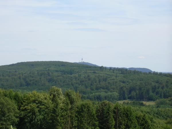 Blick zum Köterberg von Schwalenberg