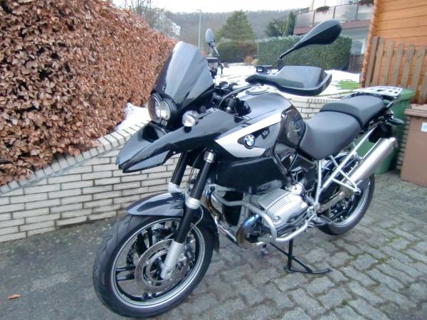 BMW R 1200 GS mit Sportscheibe