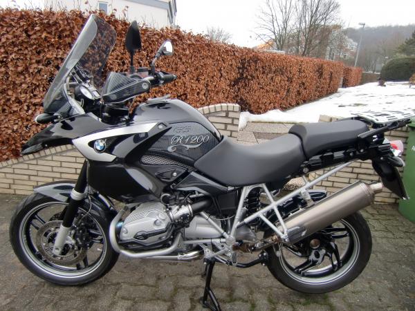 BMW R 1200 GS mit Tourenscheibe