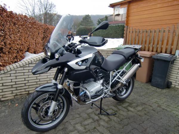 BMW R 1200 GS mit Tourenscheibe