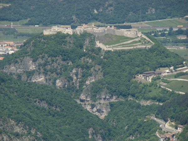 Castel Beseno im Trentino