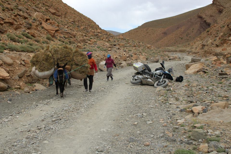 Dades-Schlucht, Marokko
Beinbruch nach Eselcrash