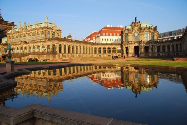 Der Zwinger in Dresden...