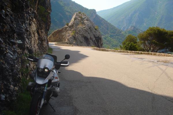 Die östliche Route entlang der Gorge du Verdon (Verdonschlucht)