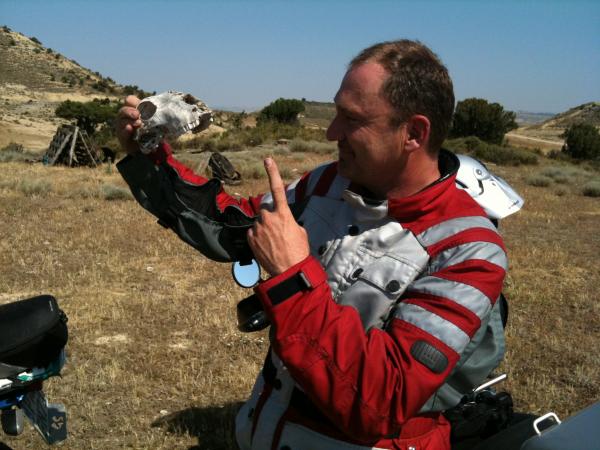 Du hast zuwenig getrunken in der Bardenas Reales