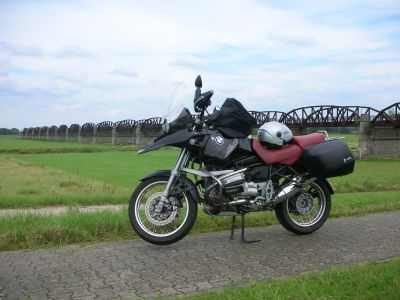 Eisenbahnbrcke bei Dmnitz/Elbe