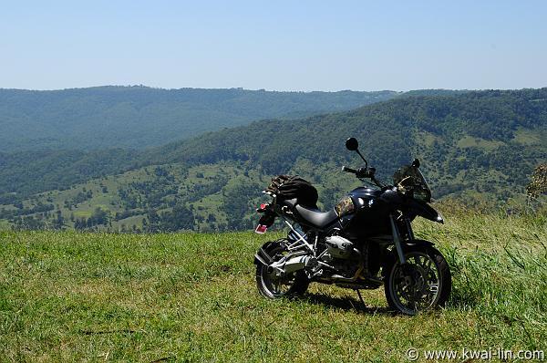 erste mal offroad in Australien, hinterm haus... ;-)