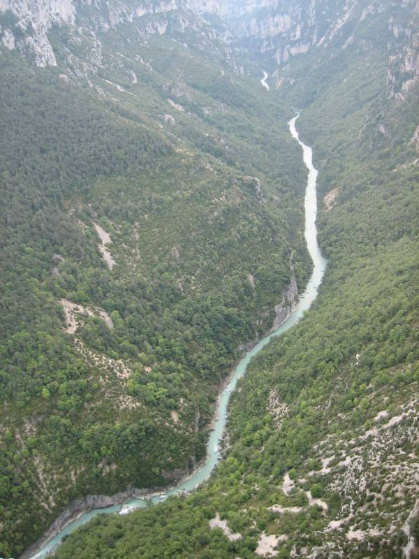 Fahrt zum Canyon Gorges du Verdon