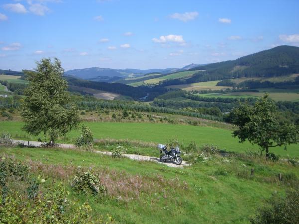 Fernblick an der Hochsauerland Höhenstraße