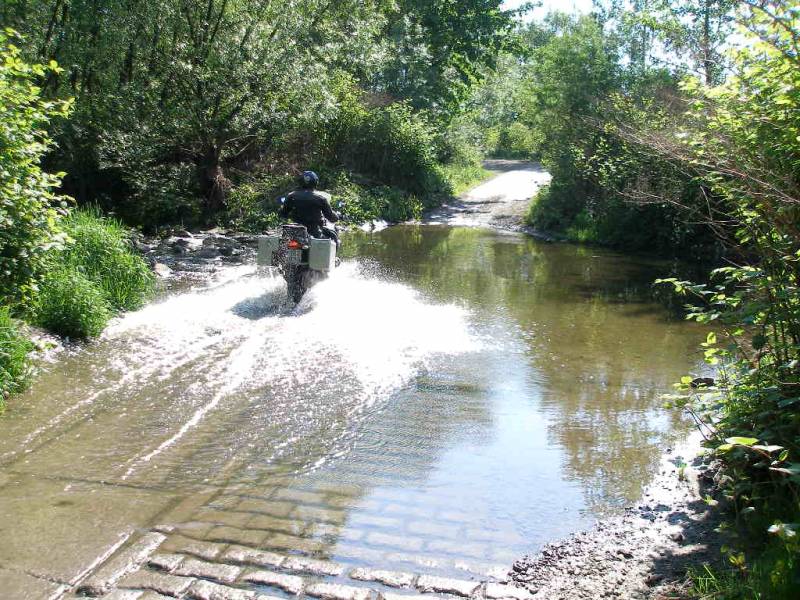 Fludurchfahrt in Polen