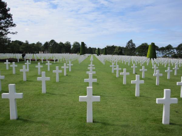 Gedenkstätte am Omaha Beach bei Colleville-sur-Mer