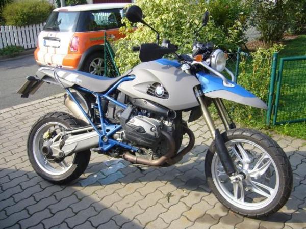 Gussfelgen der R1200 GS m. 320er Bremsscheibe