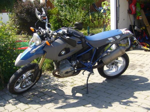 Gussfelgen der R1200 GS m. 320er Bremsscheibe