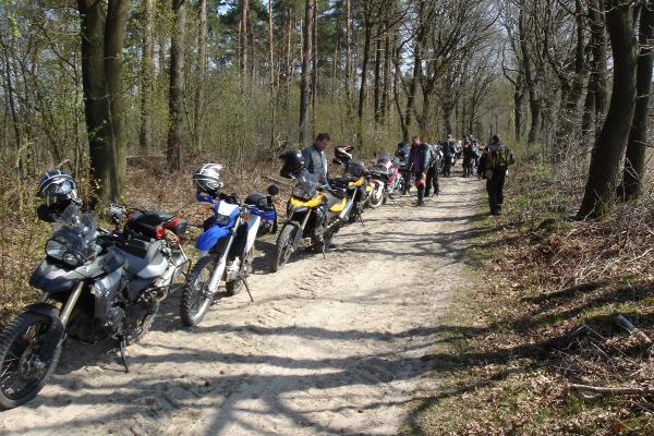 Heidetour mit den Stollenreitern, April 2010