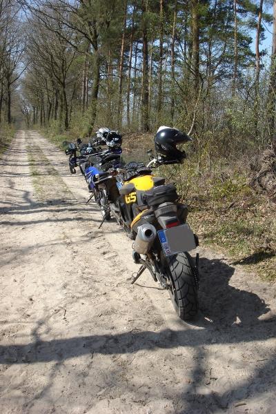 Heidetour mit den Stollenreitern, April 2010