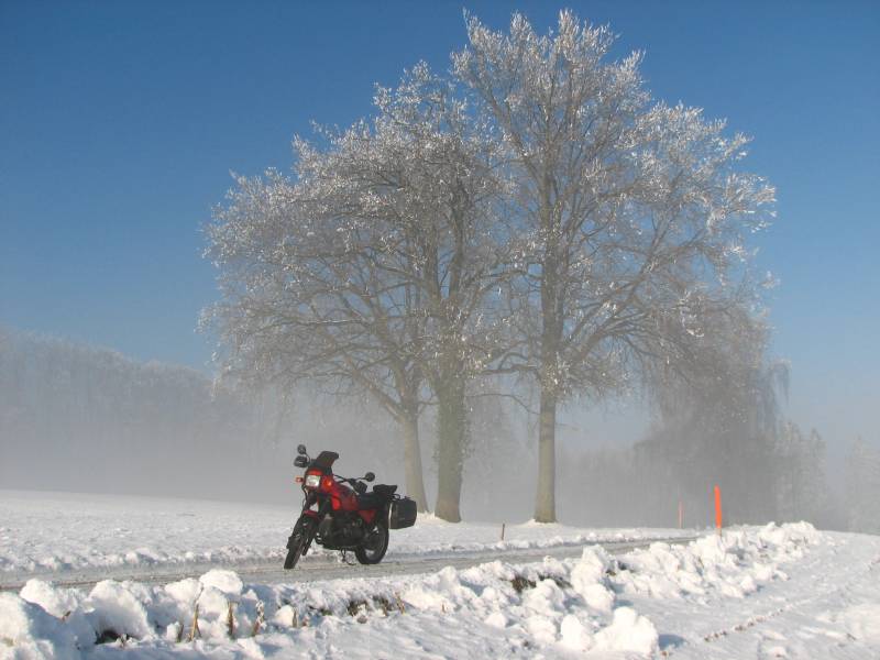 Januarausfahrt in der Schweiz