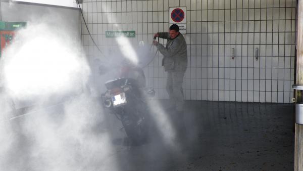 leider waren salznasse straßen dabei, darum waschtag