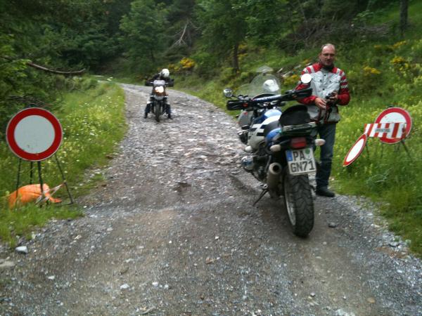 Ligurische Grenzkammstrasse
Einer war ein Feigling Juli2010