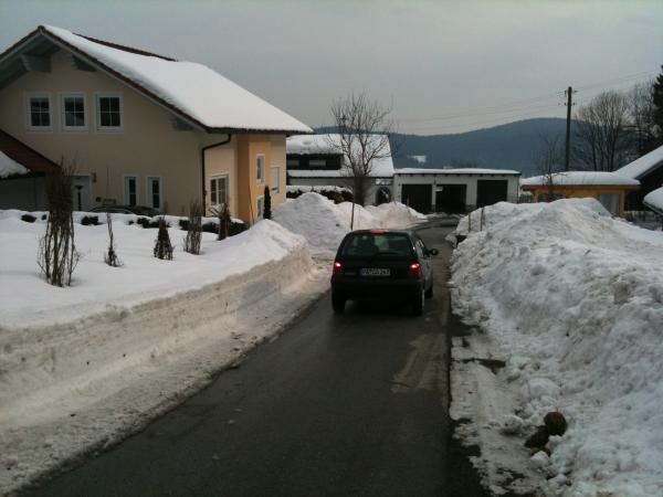 März 2010 - langsam reicht´s mit dem Schnee