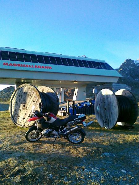 mein arbeitsplatz, madrisellabahn bergstation
silvretta montafon